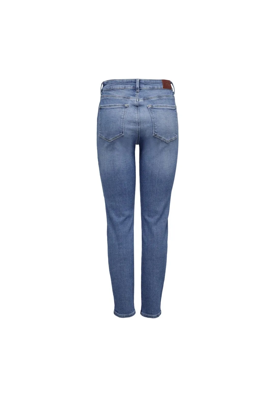 High-Waist Jeans mit schmalem Bein