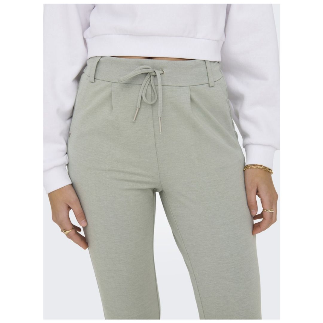 Konische Jerseyhose mit Kordelzug