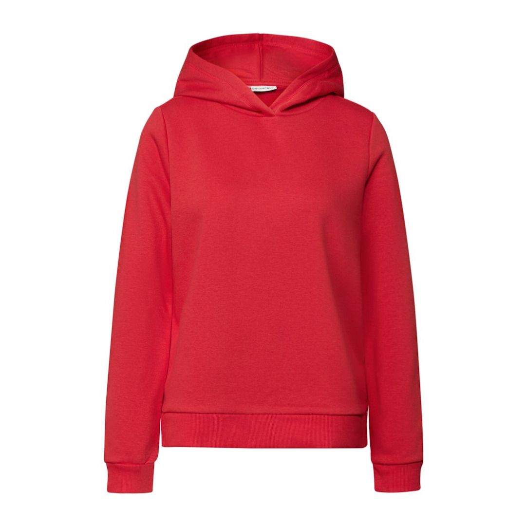 Lässiges Kapuzensweatshirt aus Baumwollmix