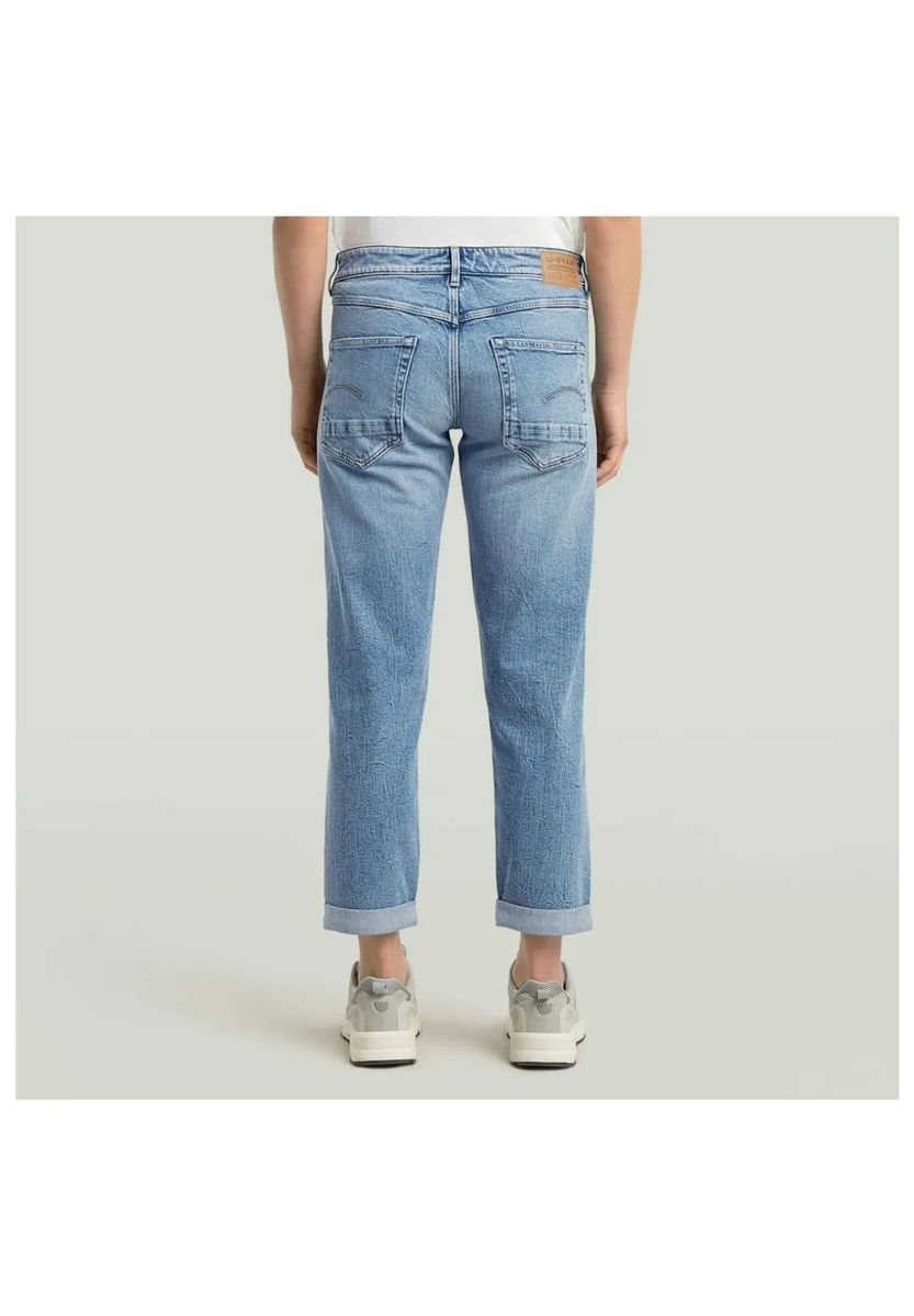Klassische Boyfriend-Jeans mit geradem Bein