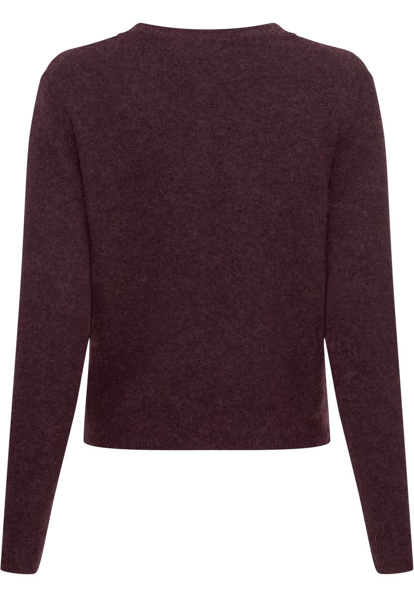 Klassischer Cardigan mit Rundhalsausschnitt