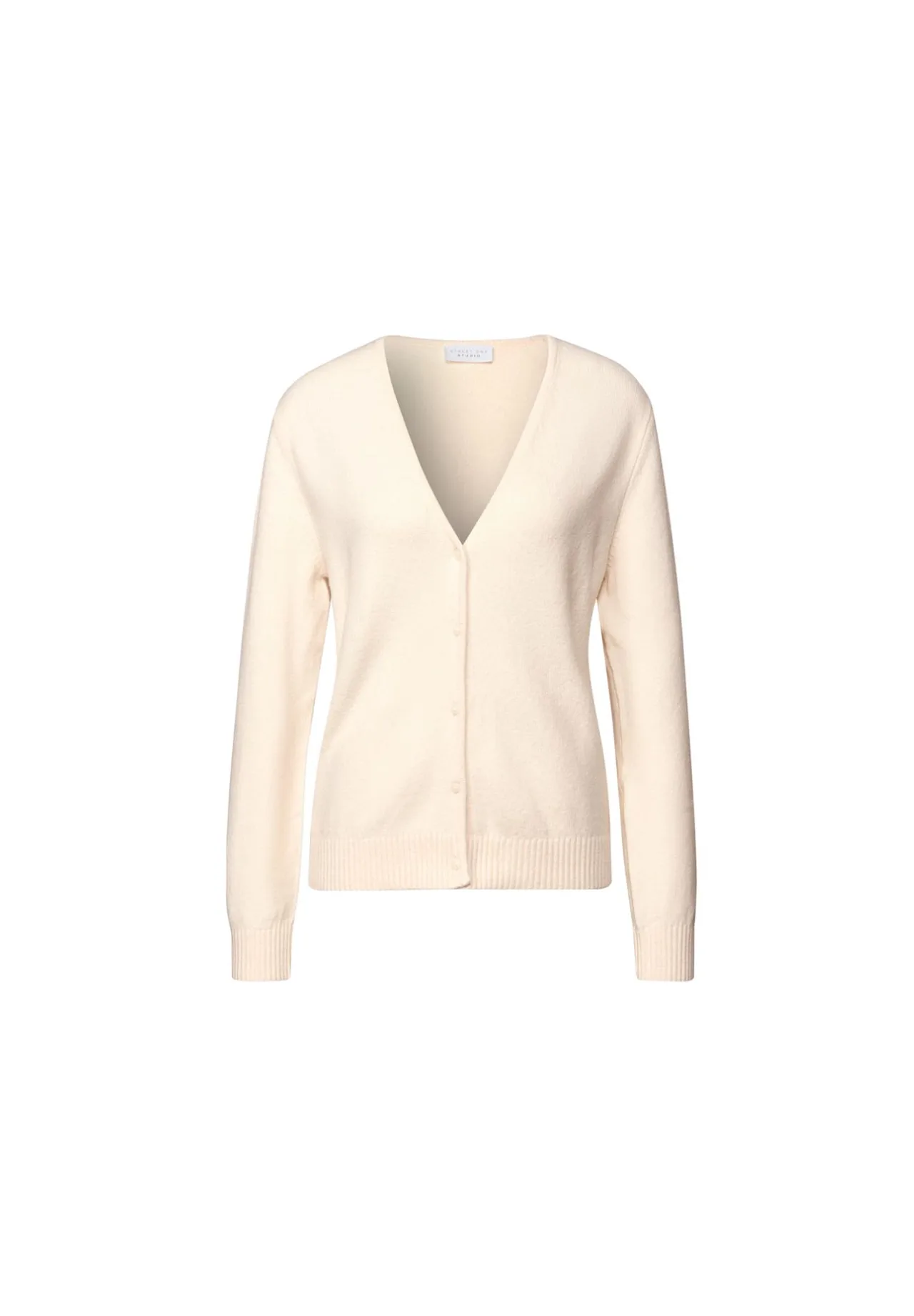 Weicher Feinstrick-Cardigan mit V-Ausschnitt
