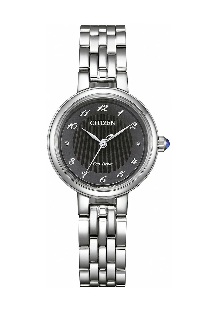 Elegante Eco-Drive Analog-Armbanduhr