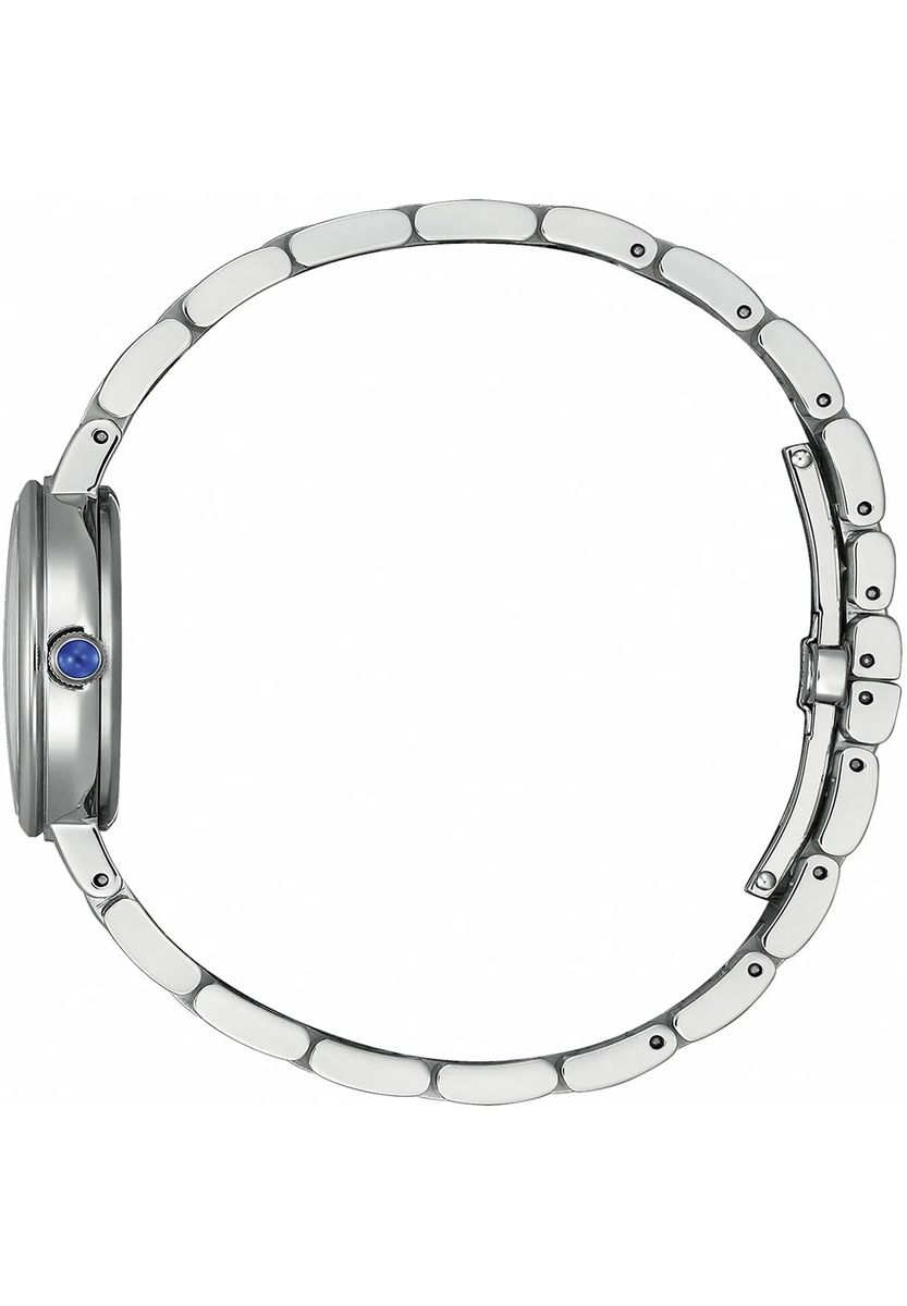 Elegante Eco-Drive Analog-Armbanduhr