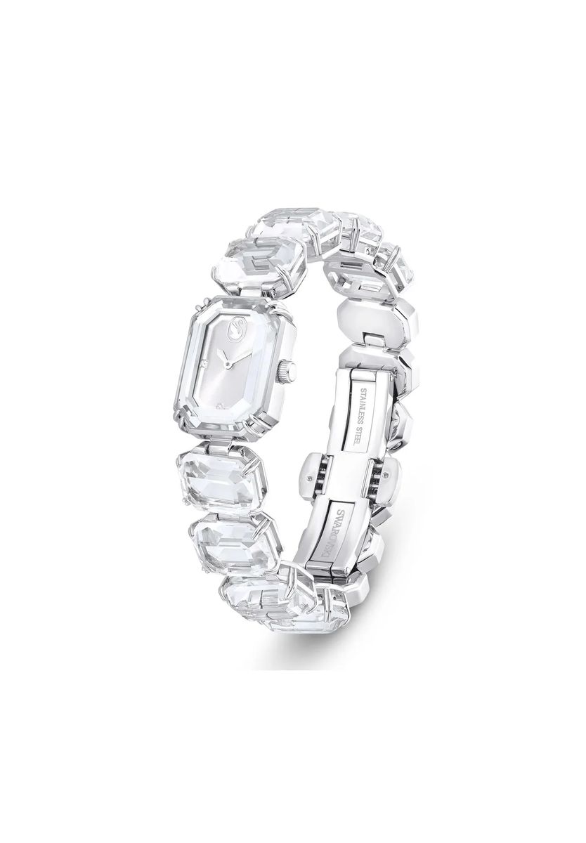 Kristallbesetzte Armbanduhr