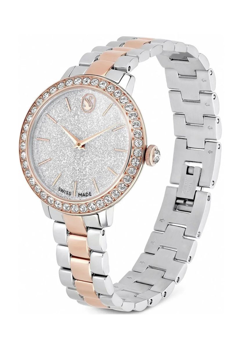 Elegante Armbanduhr mit Kristallen