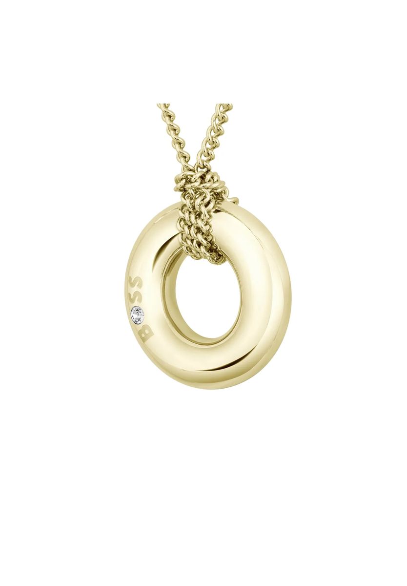Elegante Halskette mit Ringanhänger