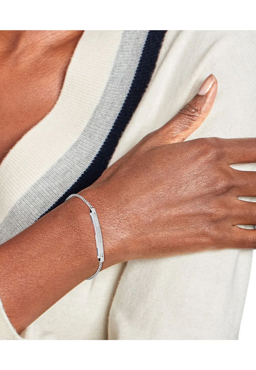 Elegantes Edelstahl-ID-Armband