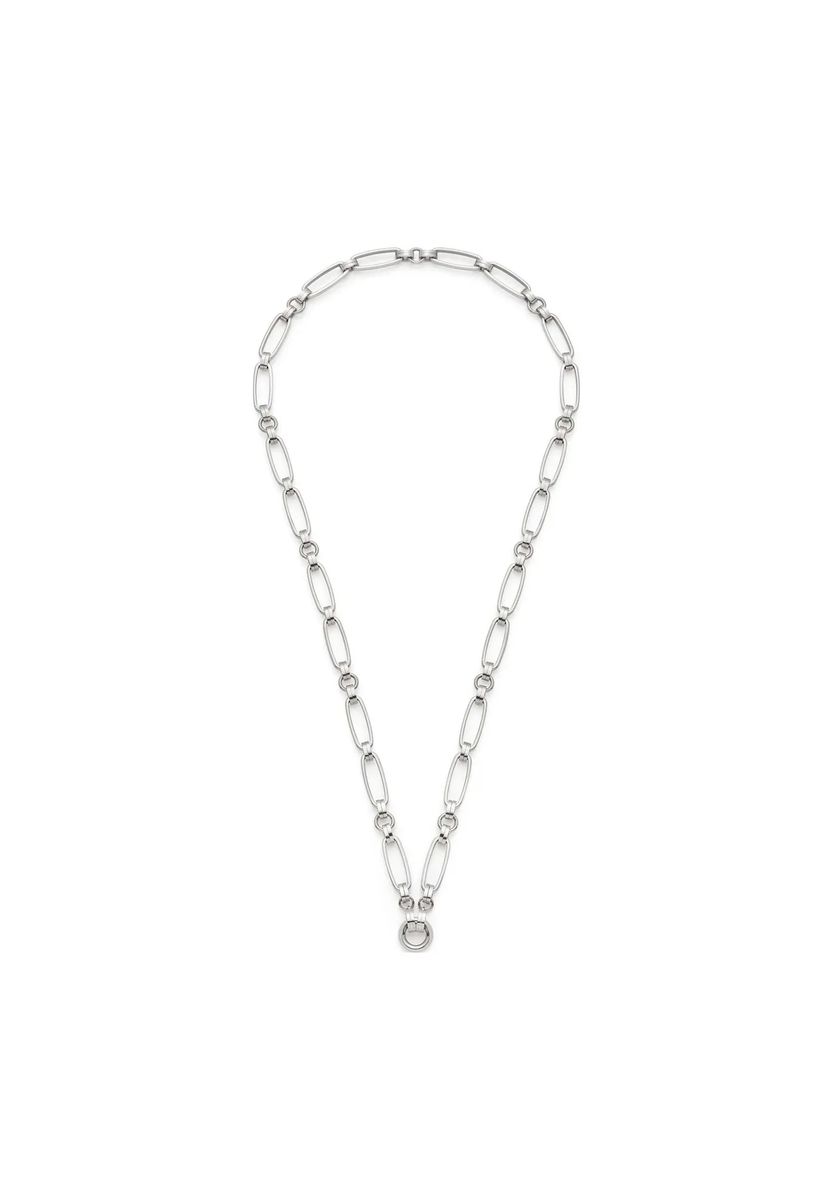 Lange Gliederkette mit Knebelverschluss