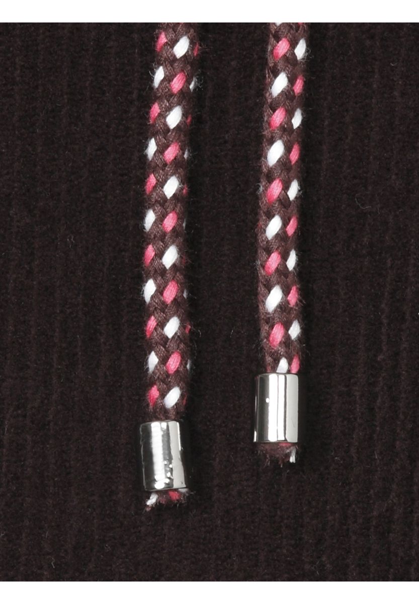 Weiches Cord-Kapuzensweatshirt