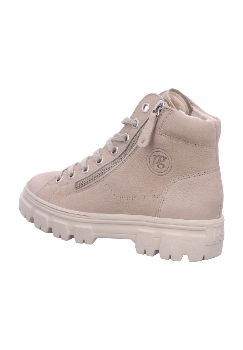 Robuster Nubukleder High-Top Sneaker