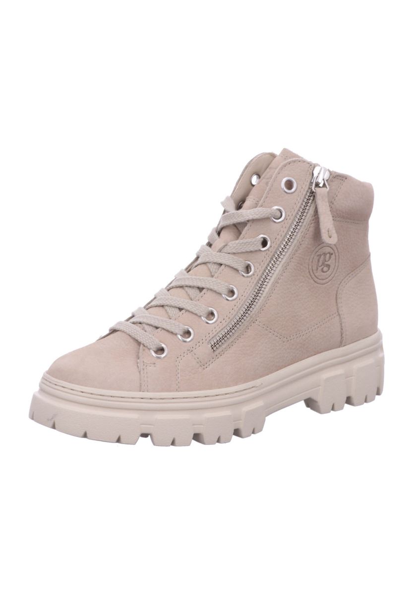Robuster Nubukleder High-Top Sneaker