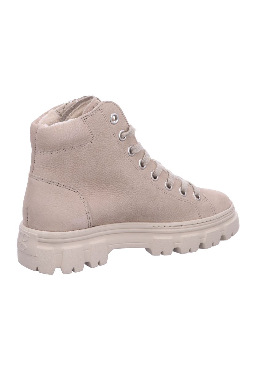 Robuster Nubukleder High-Top Sneaker