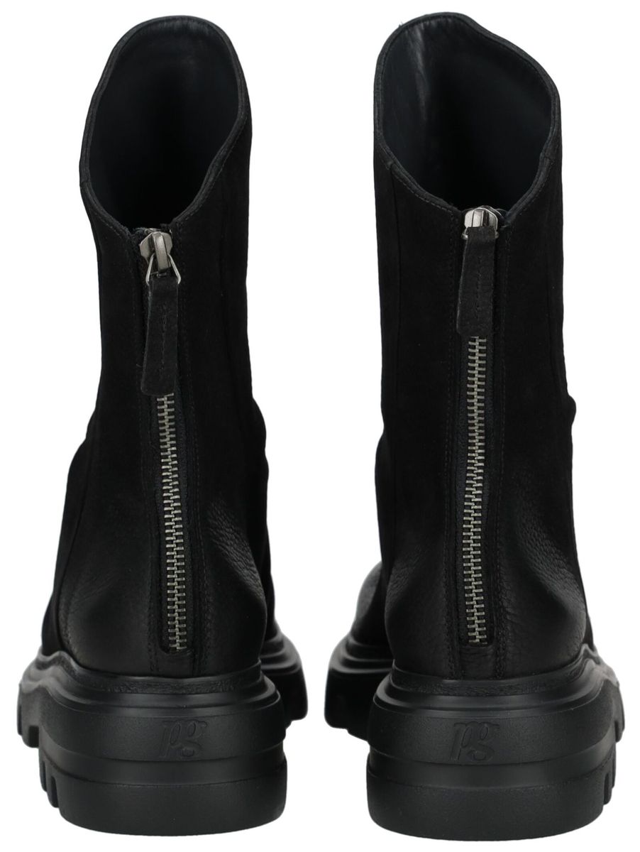 Stiefeletten mit markanter Profilsohle