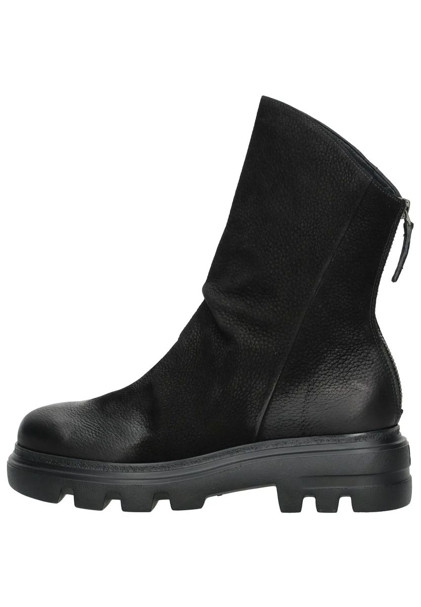 Stiefeletten mit markanter Profilsohle