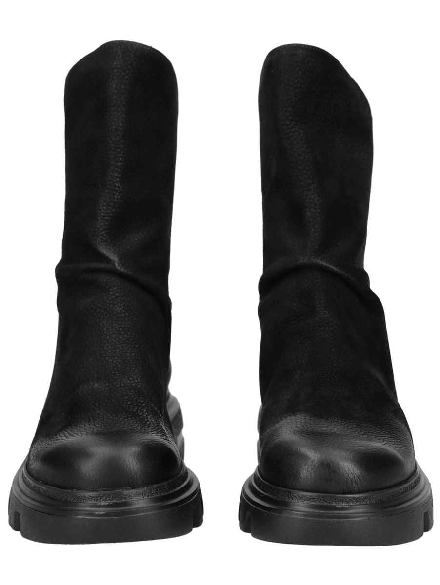 Stiefeletten mit markanter Profilsohle