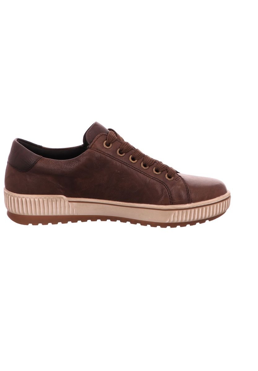 Plateau-Schnürschuhe mit seitlichem Reißverschluss