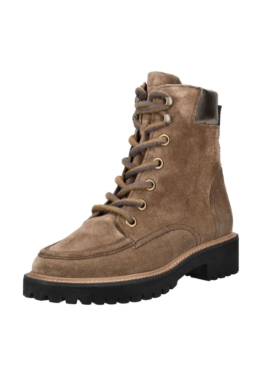 Robuste Veloursleder-Boots im Hiking-Stil