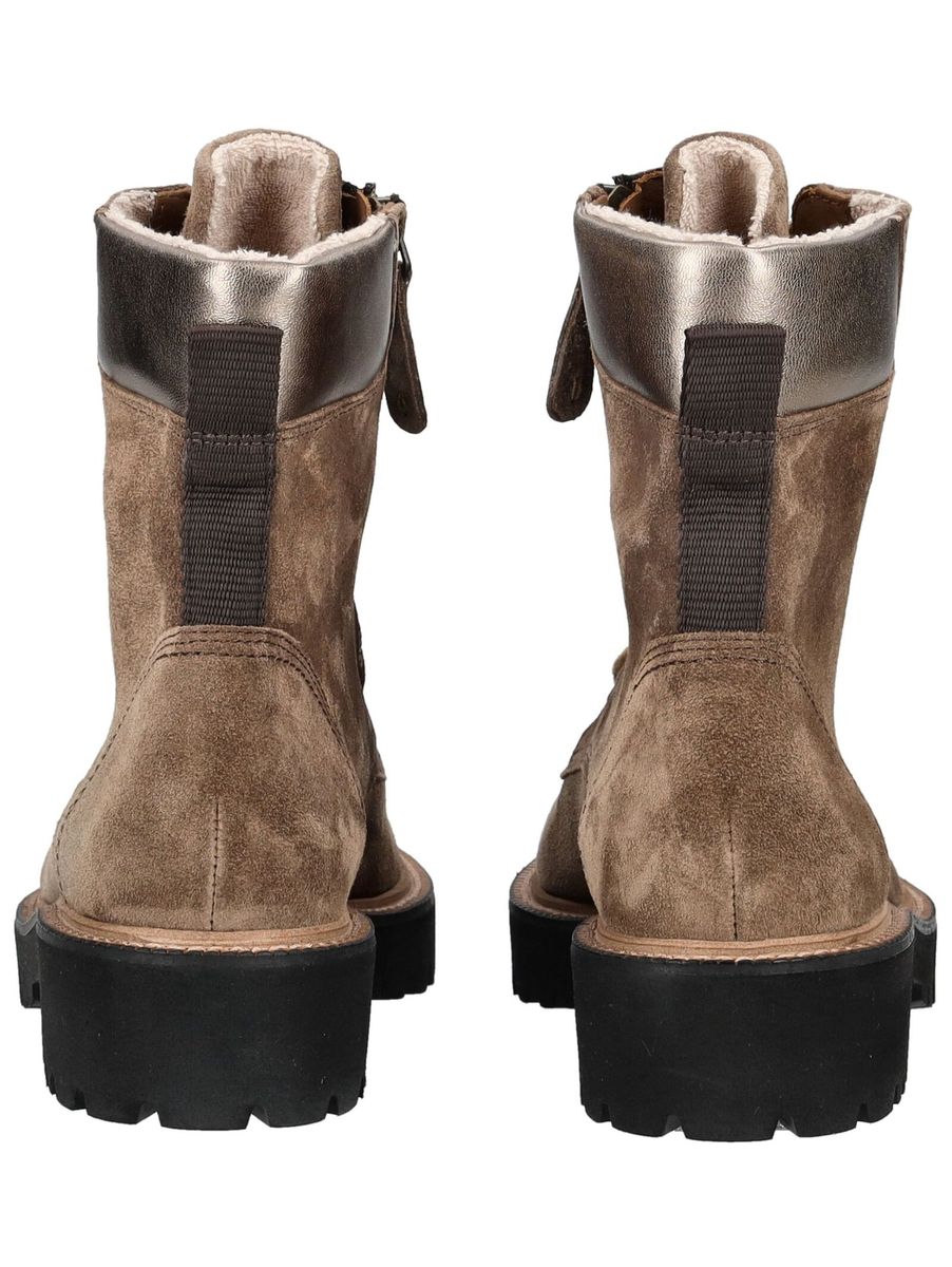Robuste Veloursleder-Boots im Hiking-Stil