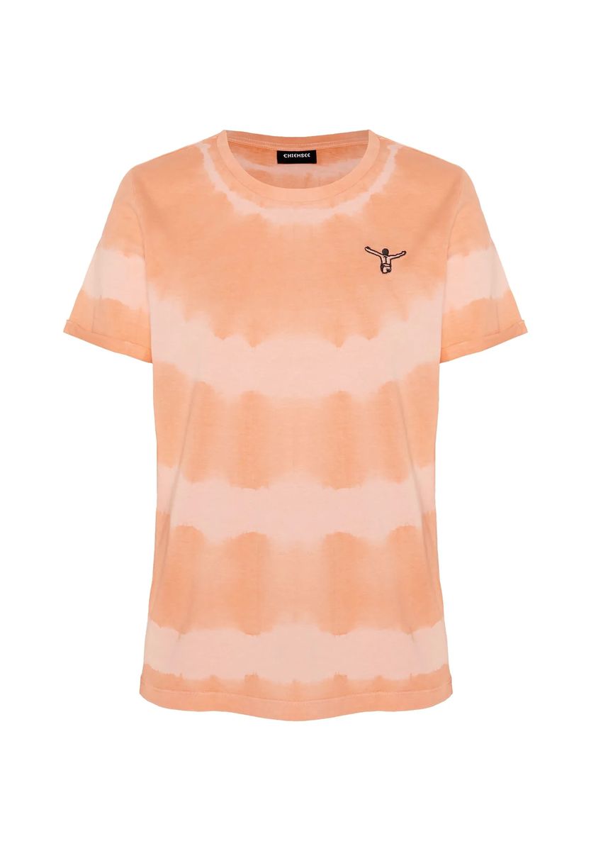 T-Shirt mit Batik-Muster