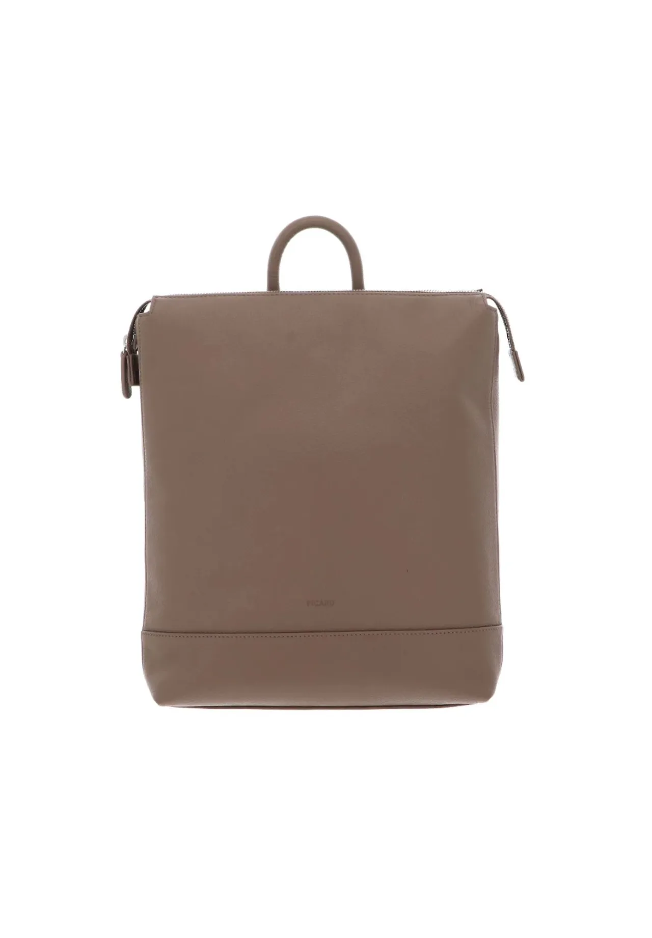 Minimalistischer Leder-City-Rucksack