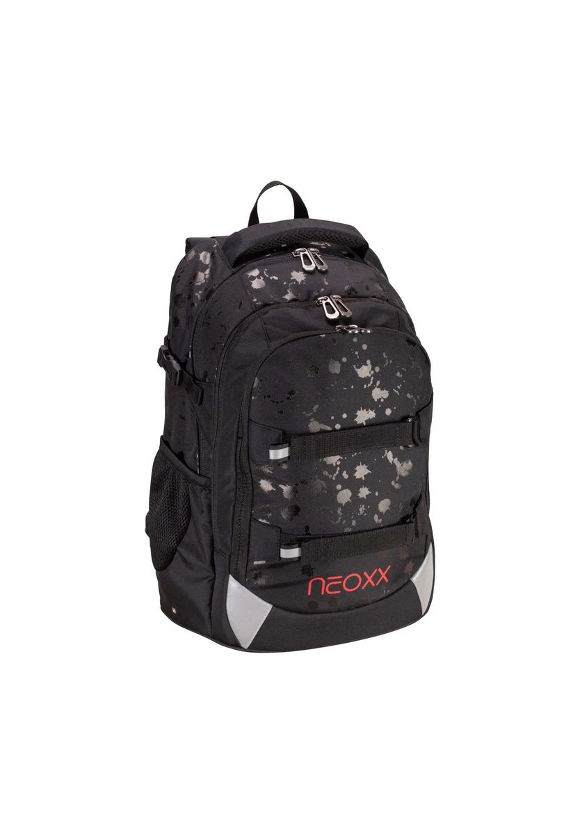 Ergonomischer Schulrucksack mit Spritzmuster