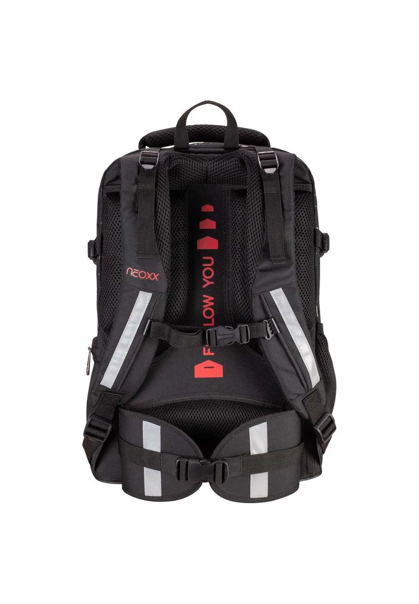 Ergonomischer Schulrucksack mit Spritzmuster