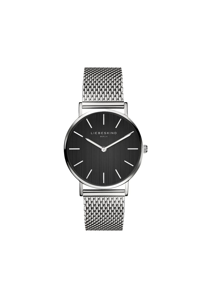Minimalistische Mesh-Armbanduhr