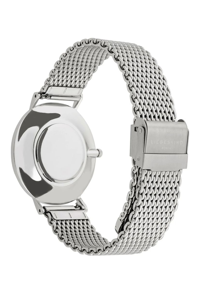 Minimalistische Mesh-Armbanduhr