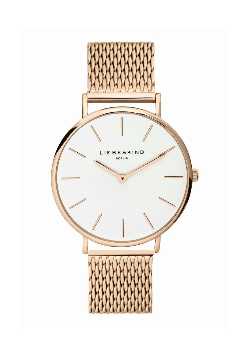 Zeitlose Armbanduhr mit Mesh-Armband
