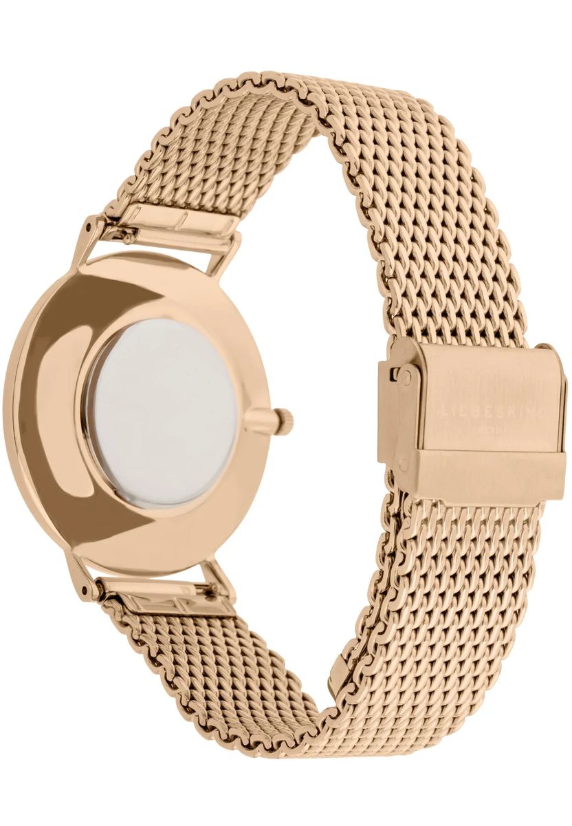 Zeitlose Armbanduhr mit Mesh-Armband