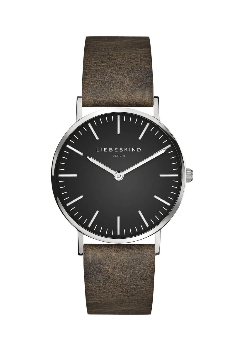 Klassische minimalistische Zwei-Zeiger-Uhr