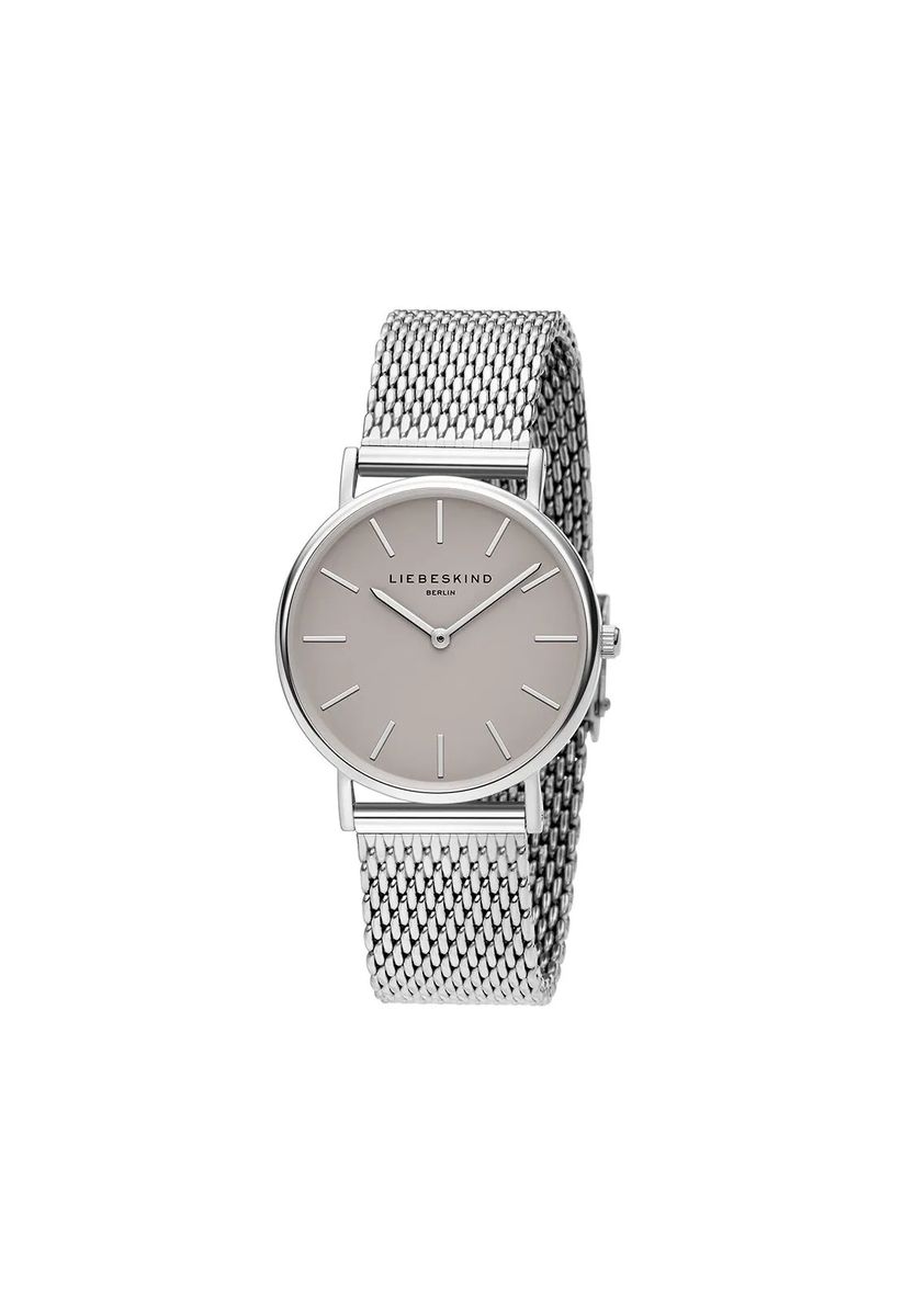 Minimalistische Mesh-Armbanduhr
