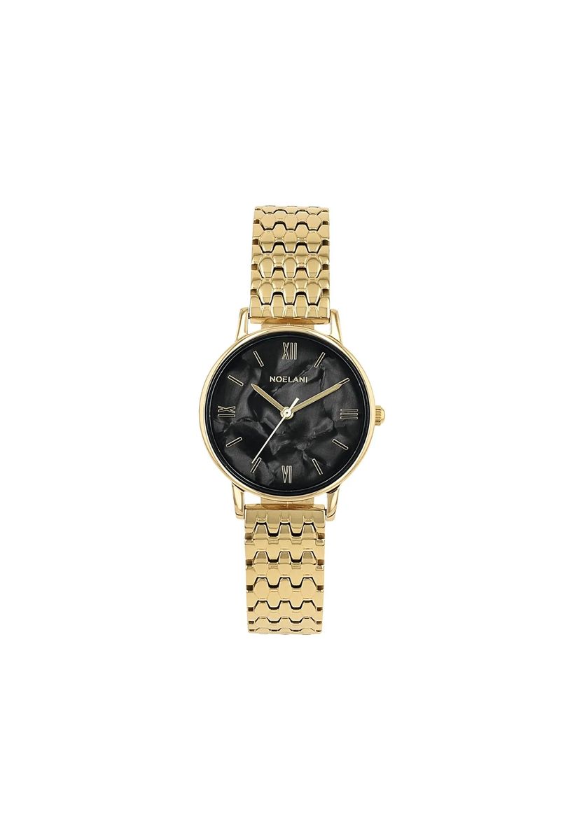 Elegante Armbanduhr mit Gliederkette