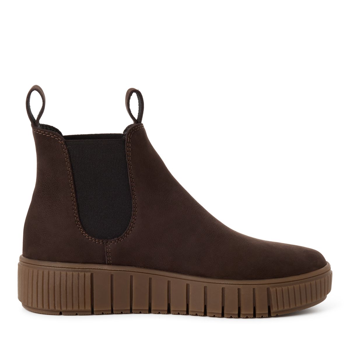 Moderne Chelsea-Boots mit Plateausohle