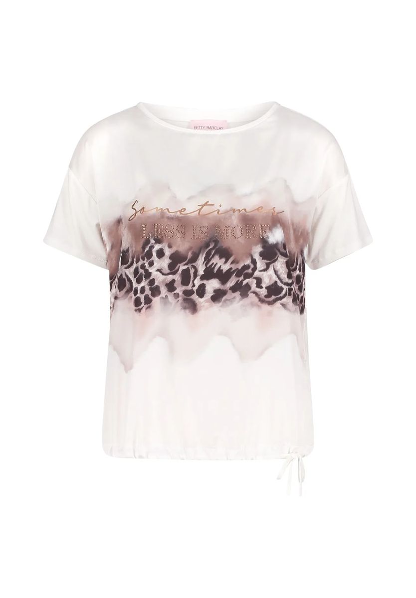 Blusenshirt mit Strass-Print