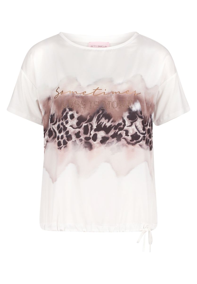 Blusenshirt mit Strass-Print