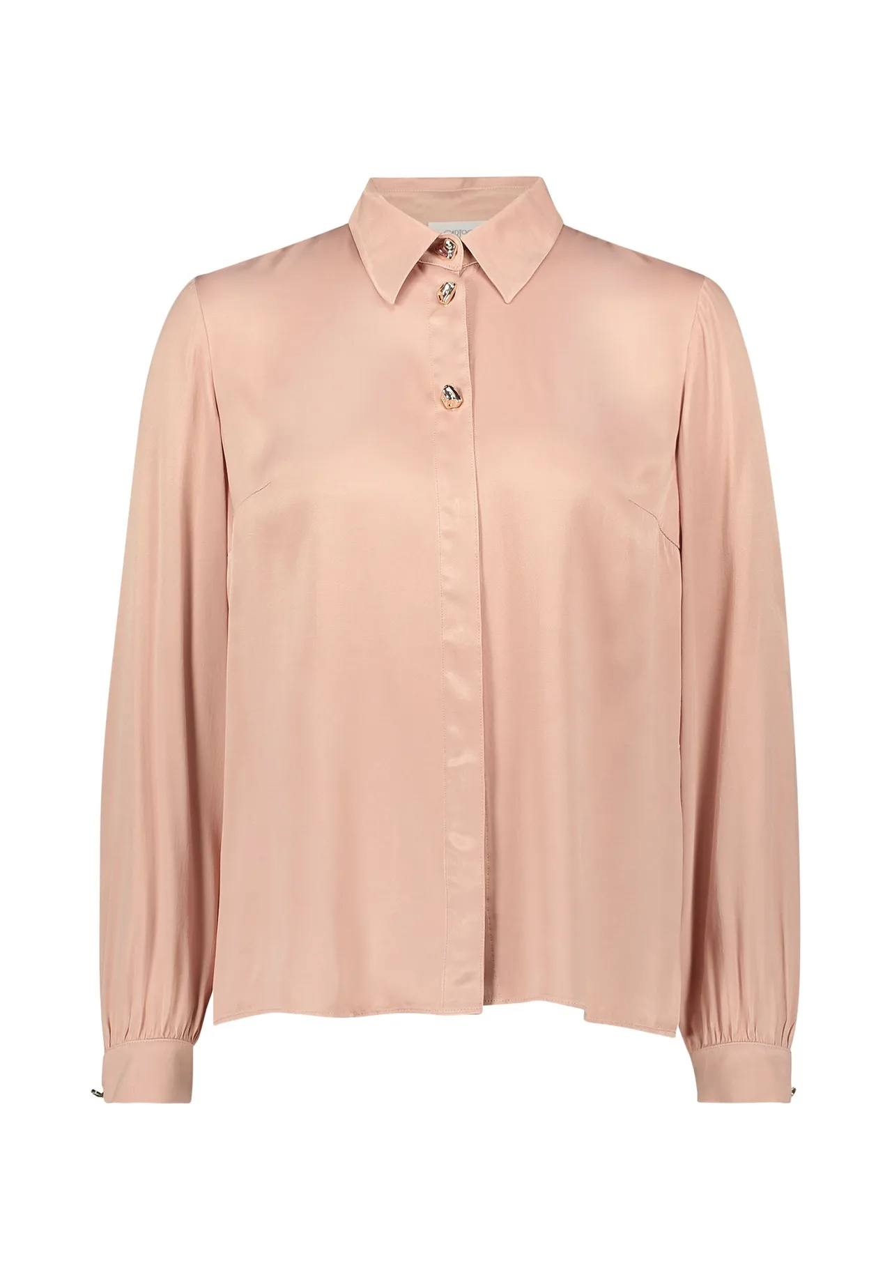 Elegante Satinbluse mit Schimmereffekt
