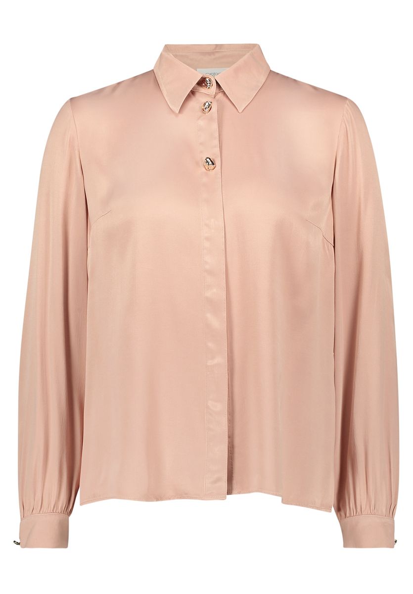 Elegante Satinbluse mit Schimmereffekt