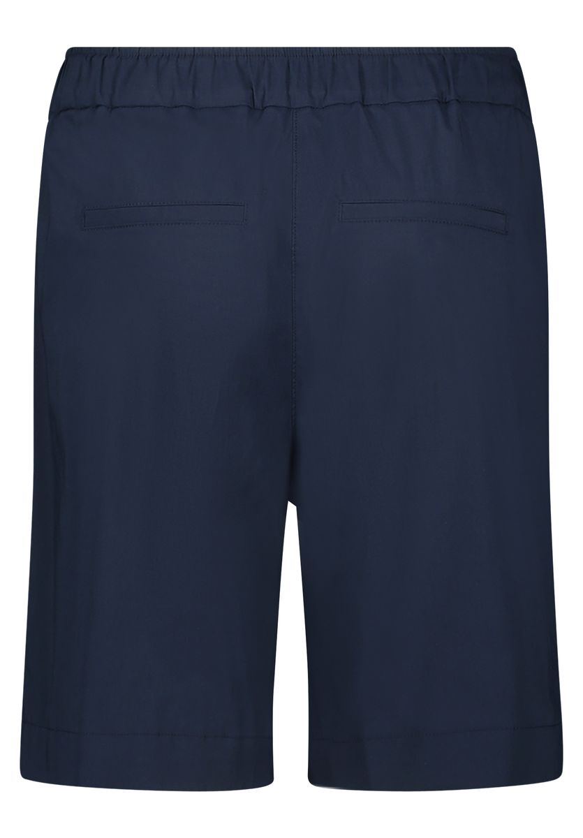 Gerade High-Waist Bermuda-Shorts