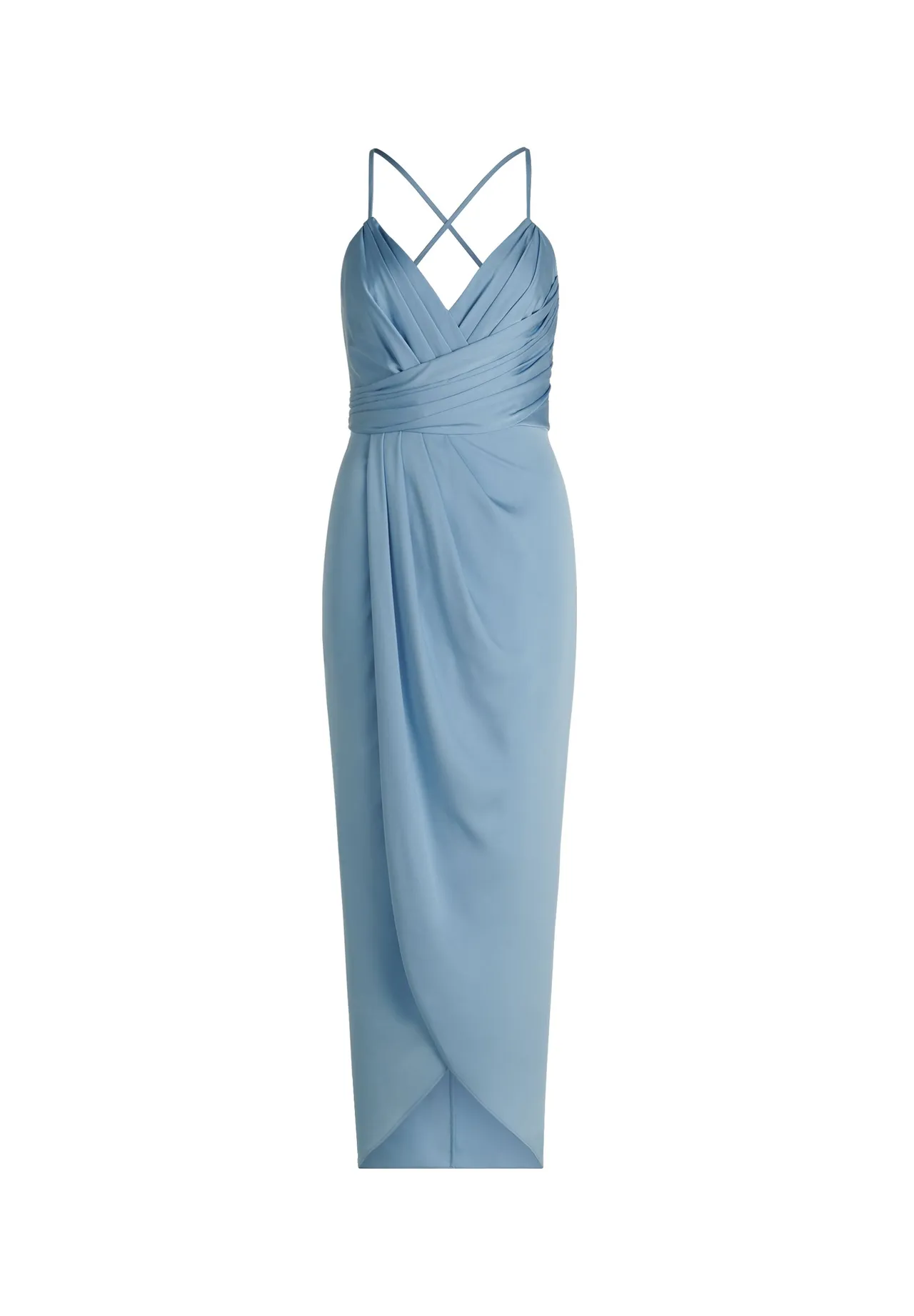 Elegantes Abendkleid mit Raffung