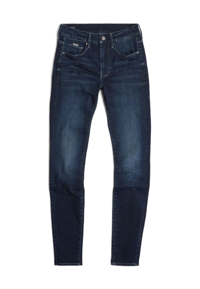 High-Waist Skinny-Jeans in Knöchellänge