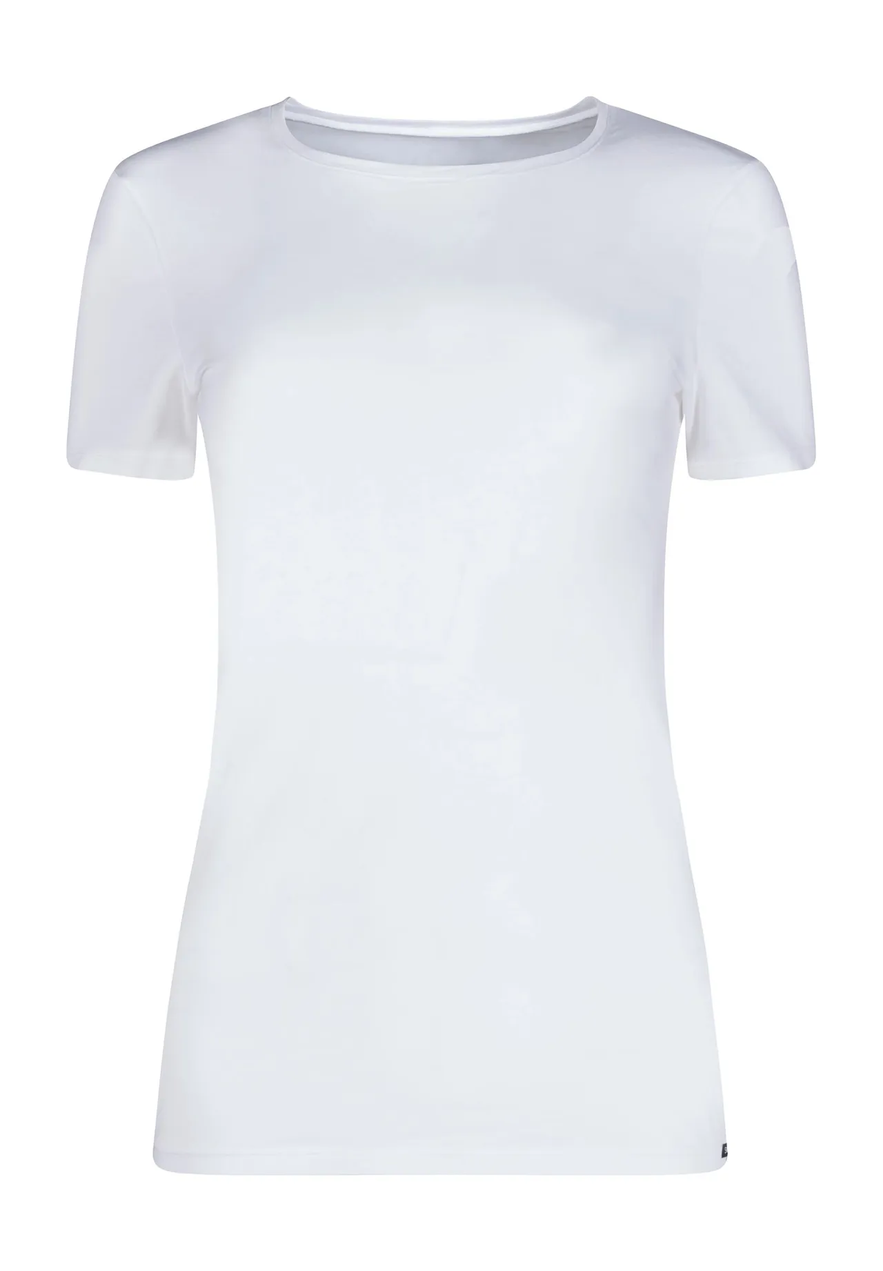 Figurbetontes Rundhals T-Shirt