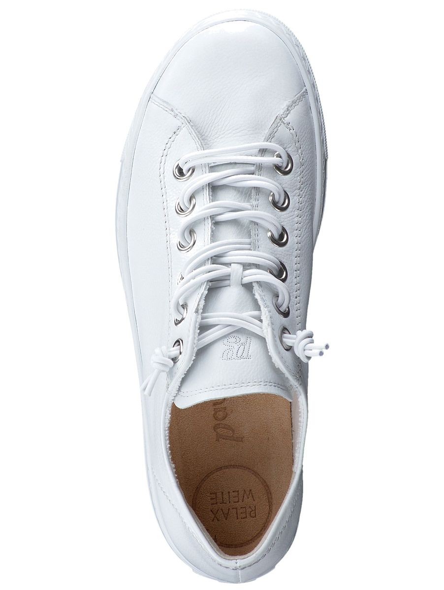 Minimalistischer Low-Top-Sneaker aus Glattleder