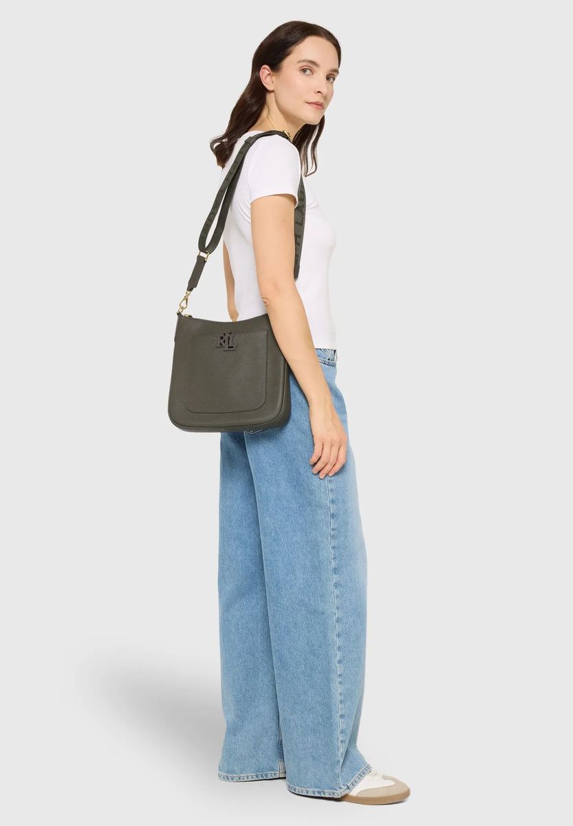 Crossbody-Tasche aus strukturiertem Leder