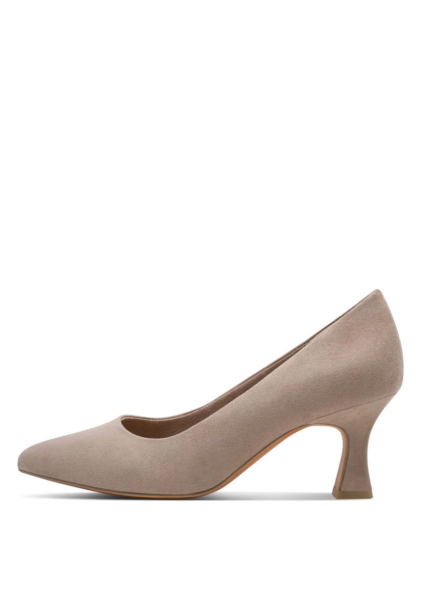 Spitze Pumps mit Trichterabsatz