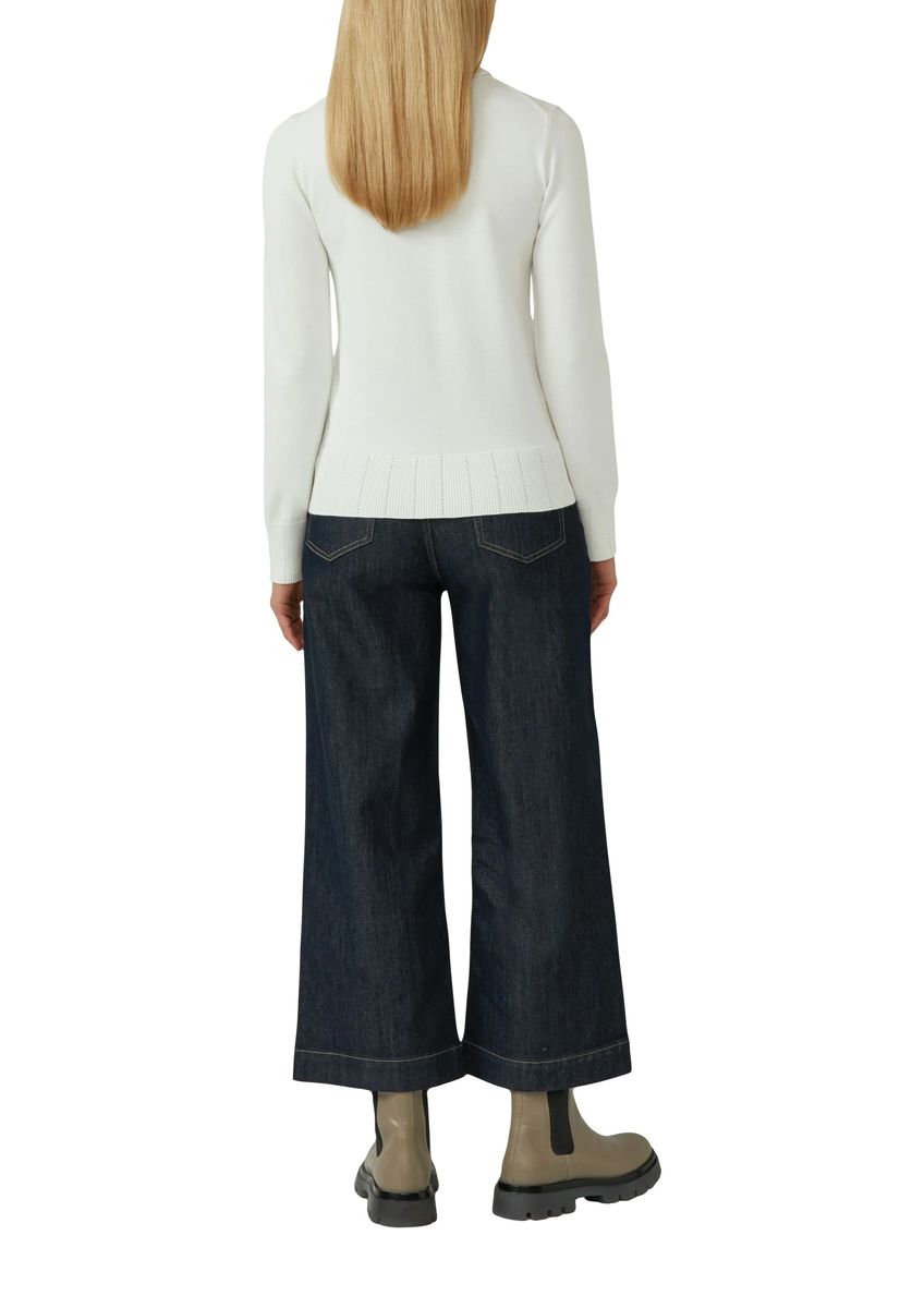 Eleganter Slim-Fit Rollkragenpullover
