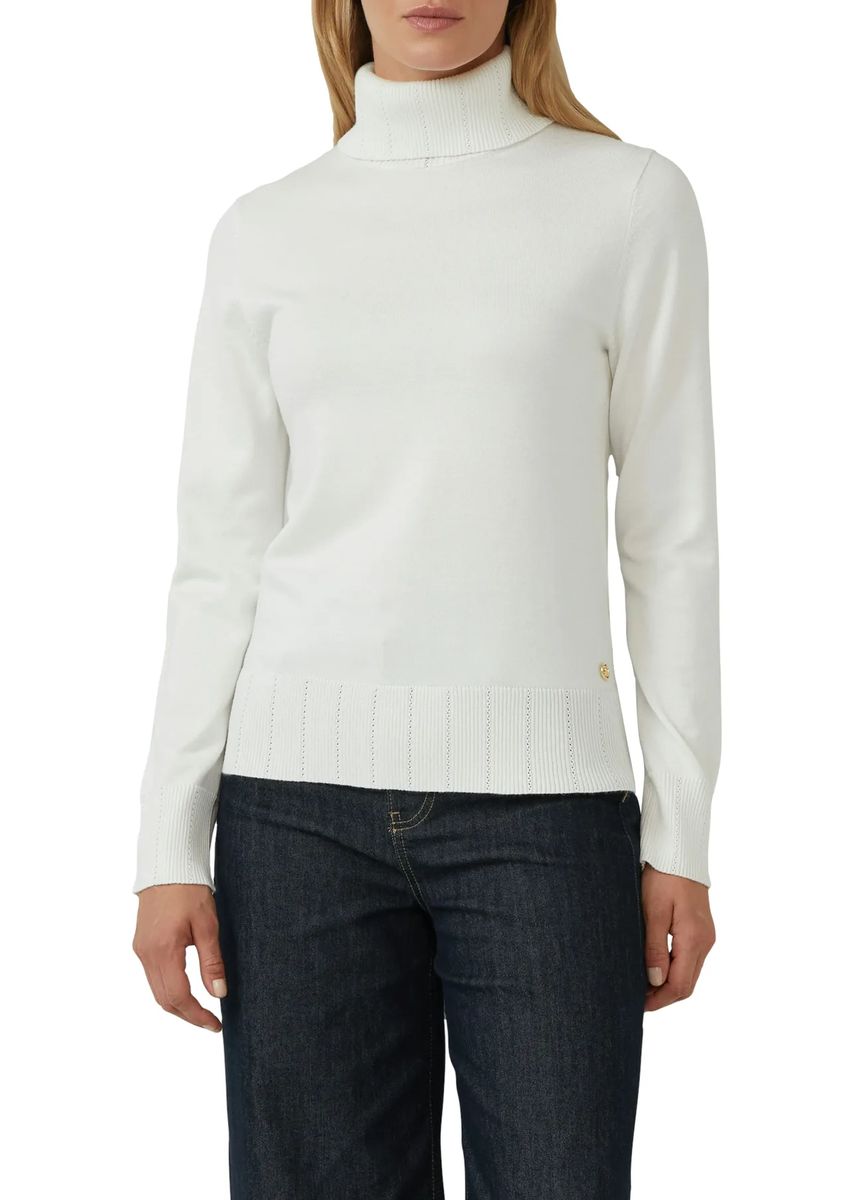 Eleganter Slim-Fit Rollkragenpullover