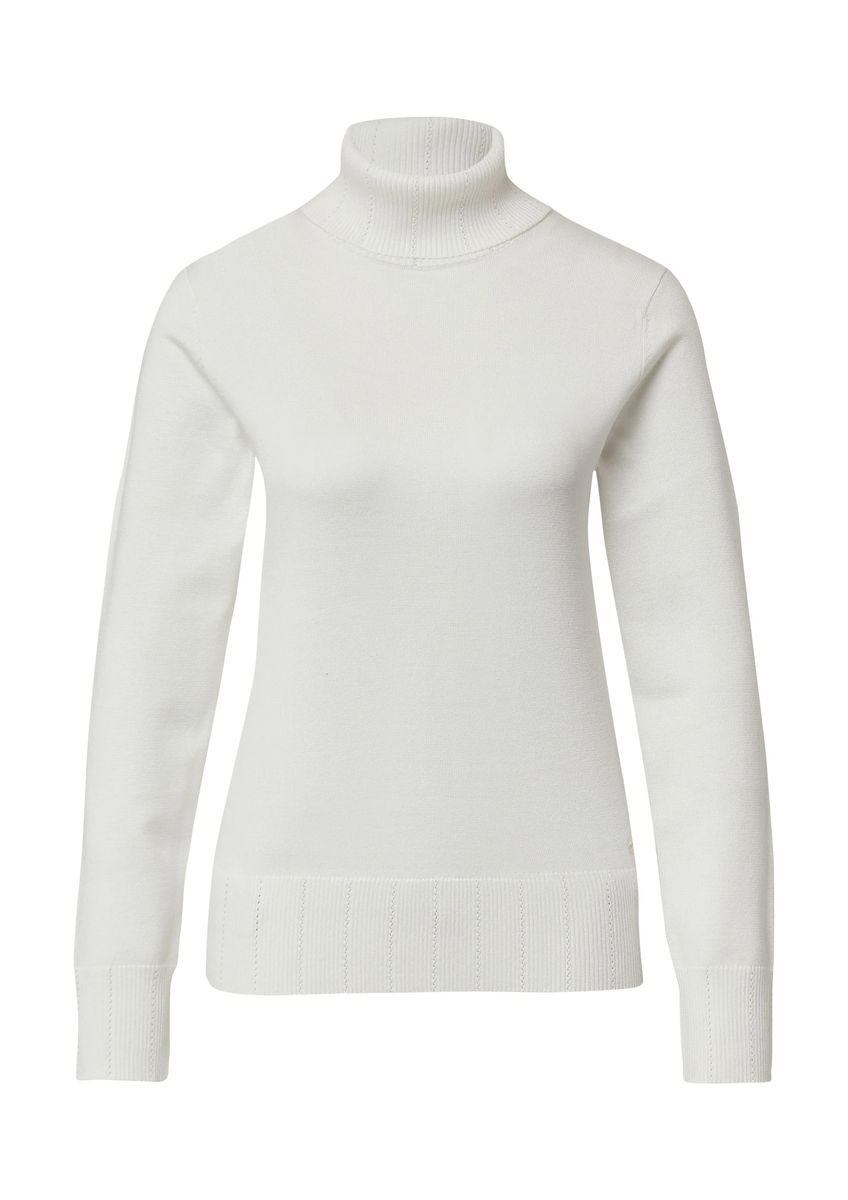Eleganter Slim-Fit Rollkragenpullover