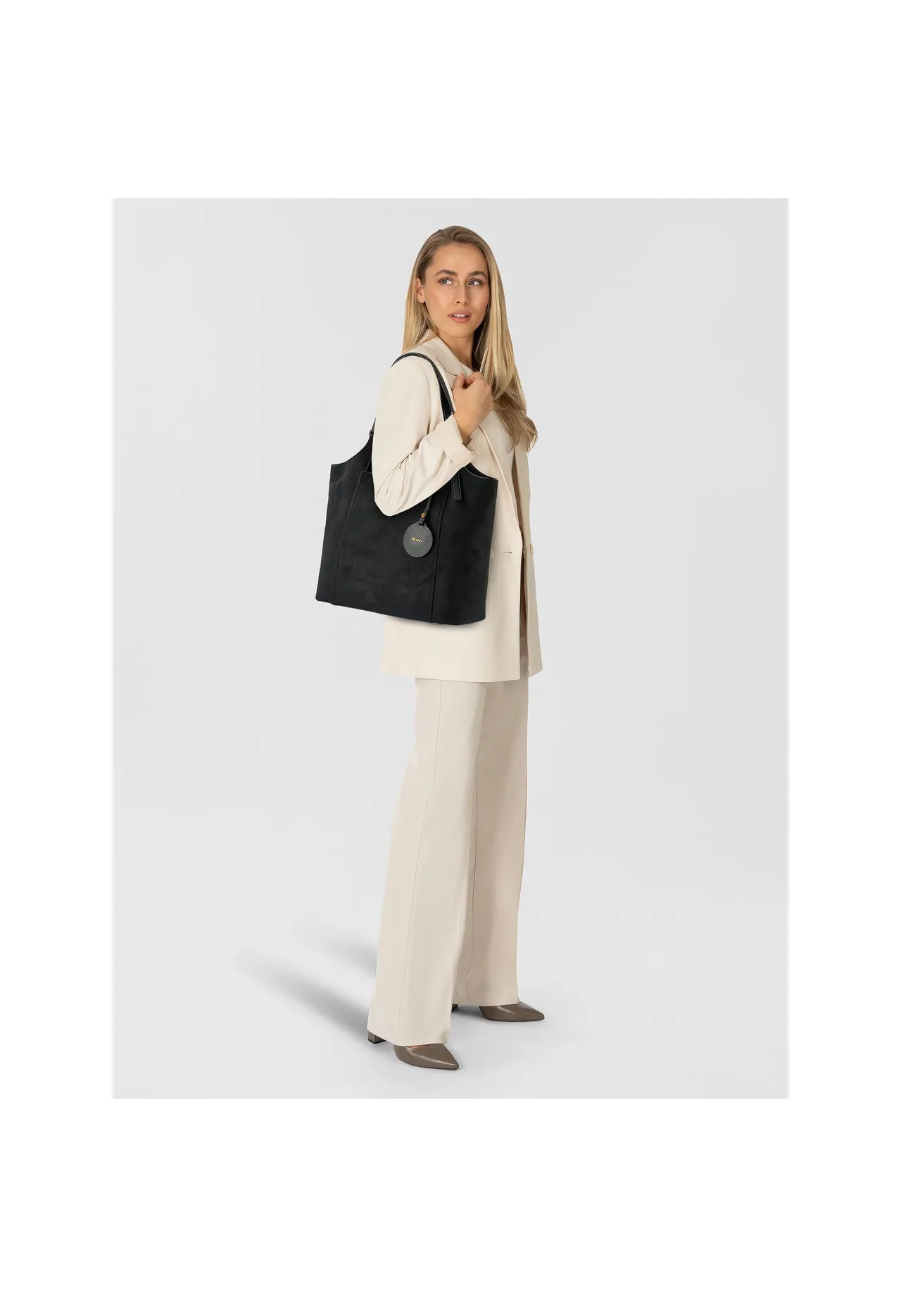 Eleganter minimalistischer Shopper